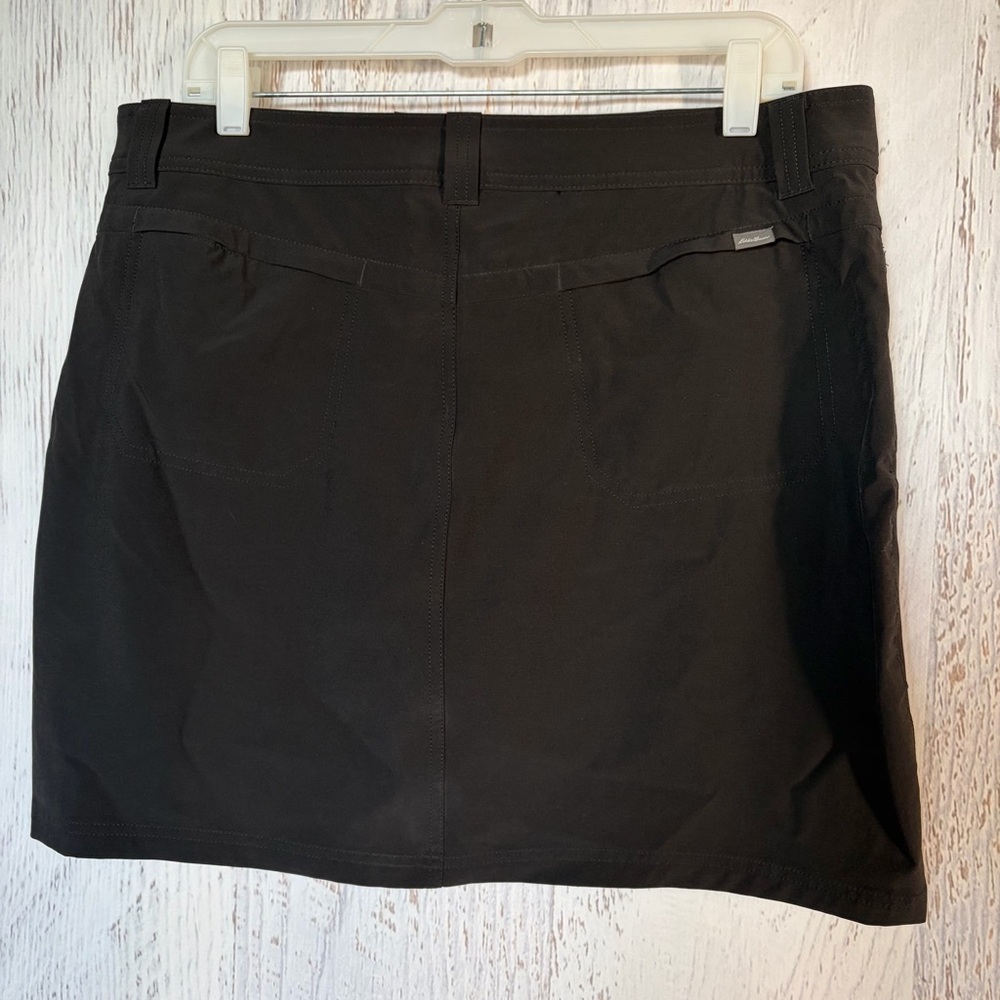 Eddie Bauer Black Stretch Athletic Skirt - Picture 2 of 3